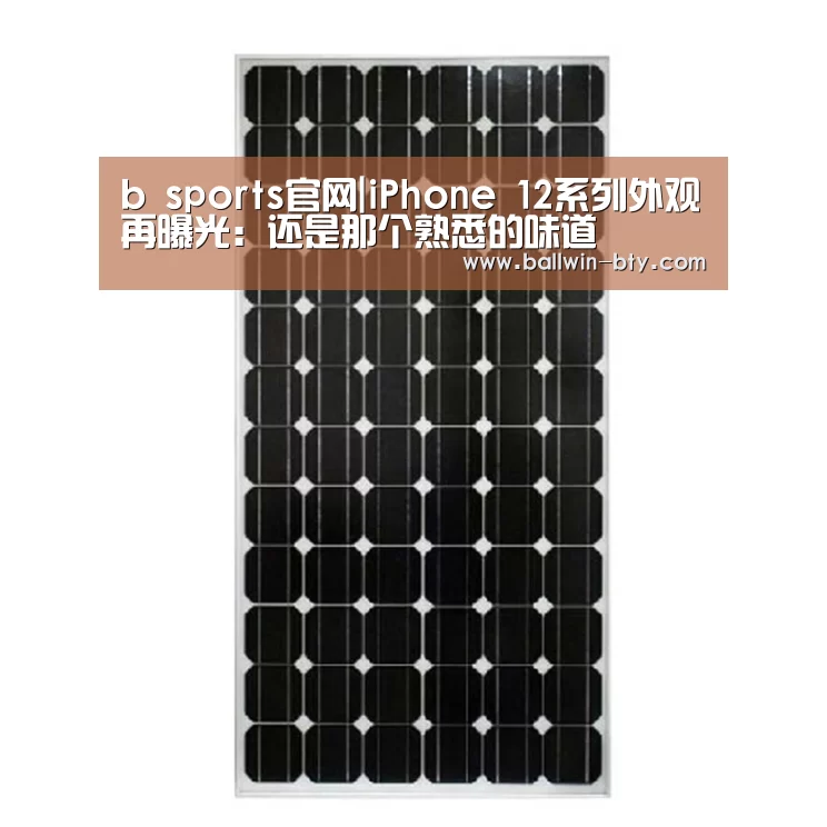b sports官网|iPhone 12系列外观再曝光:还是那个熟悉的味道(图3) b sports官网